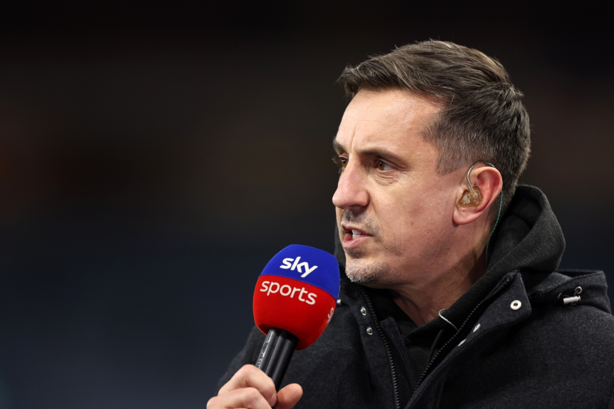 Gary Neville Liverpool Sky Sports