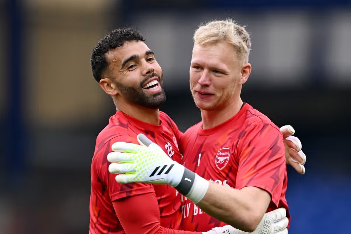 David Raya Aaron Ramsdale Arsenal