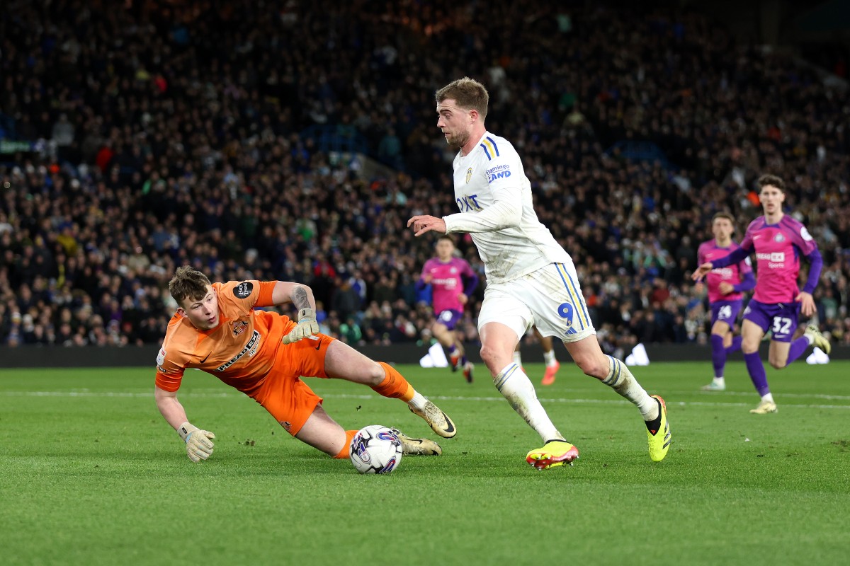 leeds vs sunderland Anthony Patterson