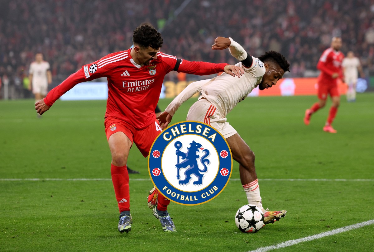 Tomas Araujo in action for Benfica